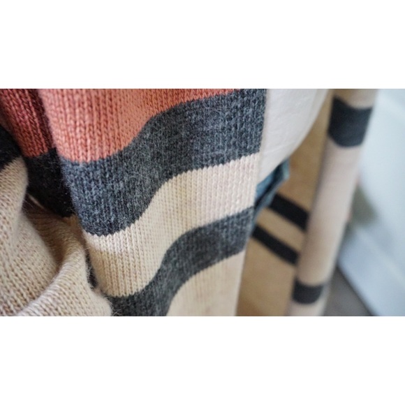 Angora Cardigan, Fuzzy Cozy Loose Knit Cardigan - Picture 7 of 8